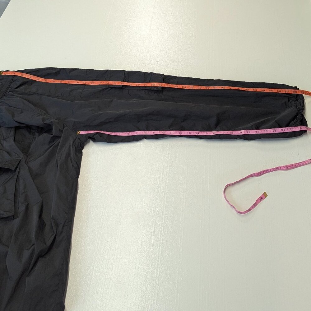 DSG Size XS (Baggy Fit/Small) Black Cargo Parachute Pants - Picture 13 of 15